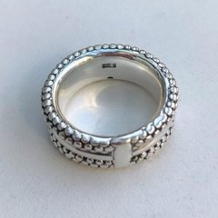 Anillo inflado Puntos - plata 925 - comprar online