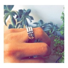 Anillo Atlante- plata 925 - comprar online