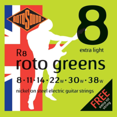 Cuerdas Guitarra Eléctrica Rotosound R8