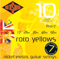 Cuerdas Guitarra Eléctrica Rotosound R10-7