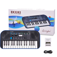Imagen de Teclado educativo de música electrónica de tamaño mini para niños EK3282 - Aileen