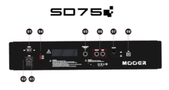 SD75 Multiefectos y amplificador de modelado MOOER - comprar online