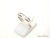 Anillo de Plata Medio Sin Fin Zircones Blancos 4 mm. en internet