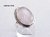 Anillo de Plata con Piedra Oval Cuarzo Rosa