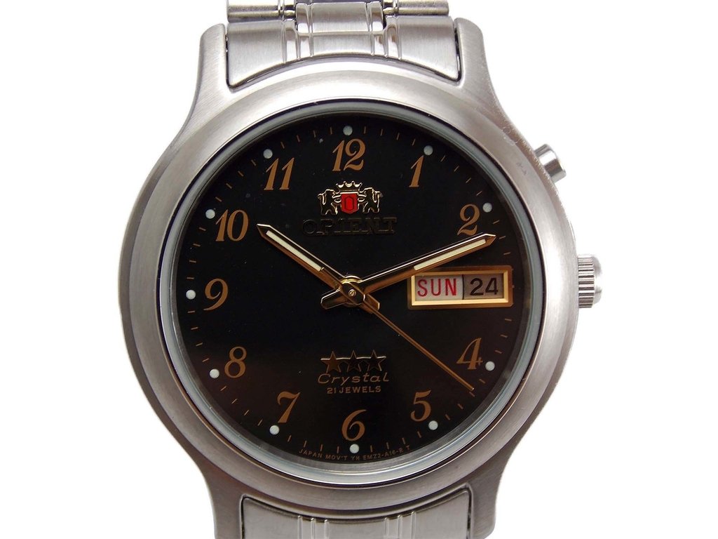 Reloj Orient Hombre Caucho Negro Con Detalle Rojo Fqc0s00aa0 – Joyas Lan