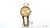 Reloj Blaque Mujer Dorado con Eslabones Blancos