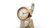 Reloj Prune Mujer Caja Rose y Correa Blanca - comprar online