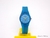 Reloj Mujer Q&Q Caucho Color Azul Transparente - comprar online