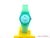 Reloj Mujer Q&Q Caucho Color Verde Transparente - comprar online