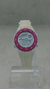 Reloj Tressa Mujer Digital Blanco con Aro Fucsia - tienda online