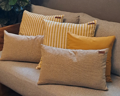 Promo Pack Premium n,33 de almohadones decorativos sustentables con funda - FENIX manufactura de muebles