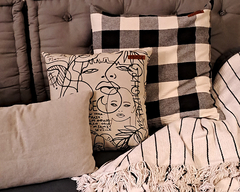Promo Pack Premium n,26 de almohadones decorativos sustentables con funda - FENIX manufactura de muebles