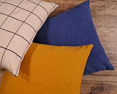 Promo Pack n,3 de almohadones decorativos sustentables con funda en internet