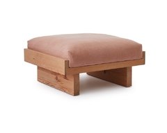 Sillón Cushion 2 cuerpos sustentable en madera y textil fibras naturales en internet
