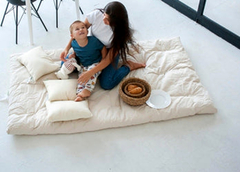 Pillow Protector natural con funda desmontable sustentable uso diario - FENIX manufactura de muebles