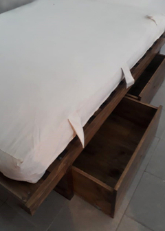 Funda desmontable para colchón natural con manijas - FENIX manufactura de muebles