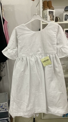 Vestido tussor manga corta -Labendel