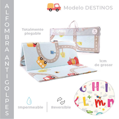 Alfombra piso plegable reversible - Rainbow