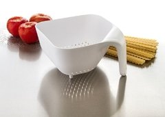 Colador De Pasta De Cocina Cuadrado Con Mango - comprar online