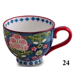 Imagen de Taza Decorada con Relieve Pintada A Mano