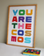 You are the cosmos / Poster - comprar online