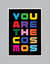 You are the cosmos / Poster - tienda online