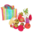 Bolsa de compras con frutas y verduras en internet