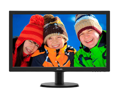 Monitor Philips V 243V5LHSB LCD 23.6" negro 110V/220V