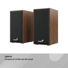 Parlantes de madera SP-HF180 USB 6W WOOD - comprar online