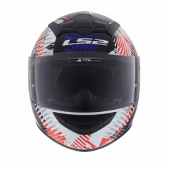 CASCOS LS2 352 ROOKIE INFINITE - BLANCO AZUL ROJO - Gibar Motos