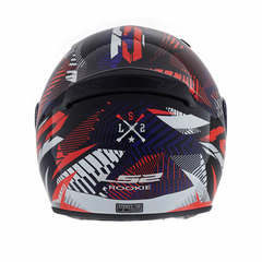 CASCOS LS2 352 ROOKIE INFINITE - BLANCO AZUL ROJO en internet