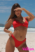 Corpiño THAI Rojo Liso - Alitas Bikinis Mayorista