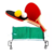 Kit Raquete Ping Pong Rede/Bola/Poste BRASPORT