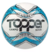 BOLA FUTEBOL CAMPO TOPPER SLICK Az/Pto/Bco