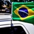 Bandeira do Brasil com Haste p/ Fixar Vidro de Carro - comprar online