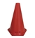 Cone Muvin Marcacao de Plastico Flexivel - 24cm - Vermelho