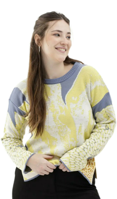 Sweater Jacquardt - MADDIE en internet