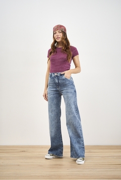 Jeans Wide Leg - 104 - comprar online