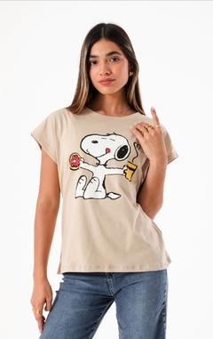 Remera MC Alg. - SNOOPY - comprar online