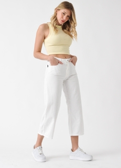 Wide Leg CROP - BLANCO