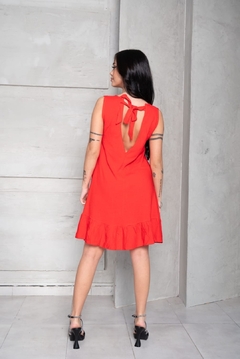 Vestido Lino - AMBAR - comprar online