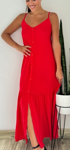 Vestido Lino - BOTON