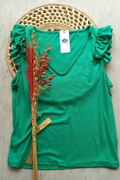 Musculosa de Crepe C/Lycra - LETICIA