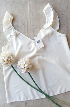 Musculosa de Crepe