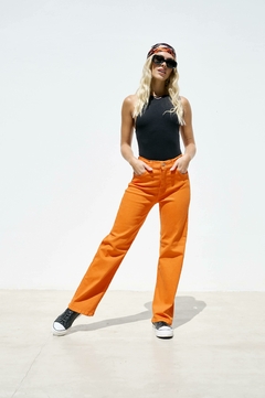 Jeans Wide Leg NARANJA - 214 en internet