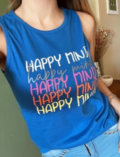 Musculosa Algodon - HAPPY