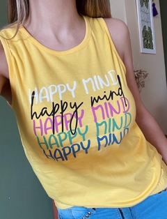 Musculosa Algodon - HAPPY - comprar online