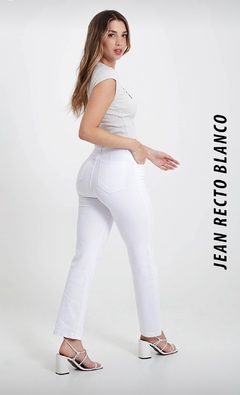 Jeans Recto - BLANCO