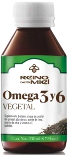 Omega 3 y 6 Vegetal - Reino de la Miel - comprar online