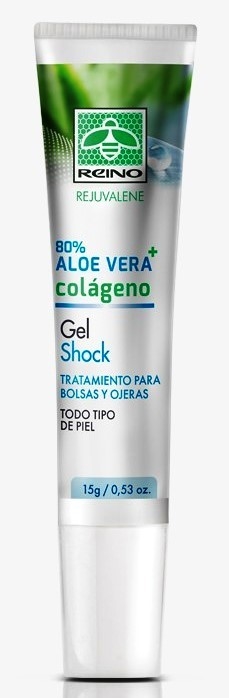 Rejuvalene Gel Shock Aloe Vera 80% Tratamiento Bolsas y Ojeras - Reino